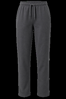 Mørk grå Joggingbukser med lige ben og snøre.