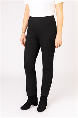 Varm Carla Legging til damer i sort med lun plys for 