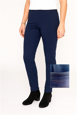 Blå varm Legging til damer med lun plys for fra Carla