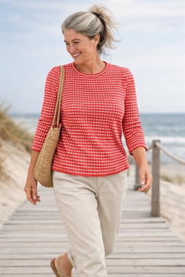 Let soft rosa strik fra Skovhuus