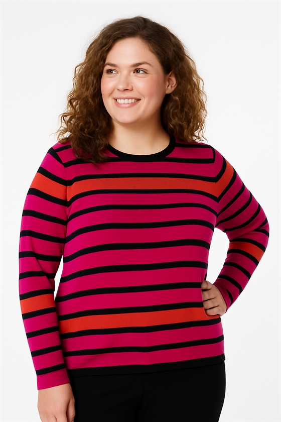Damestrik  i plus size