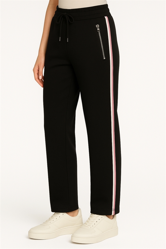 Siggi joggingbukser dame fra Cassiopeia med rosa stribe