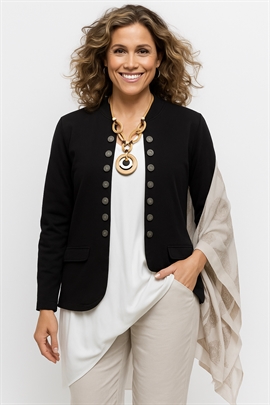 Sort blazer jakke fra Cassiopeia