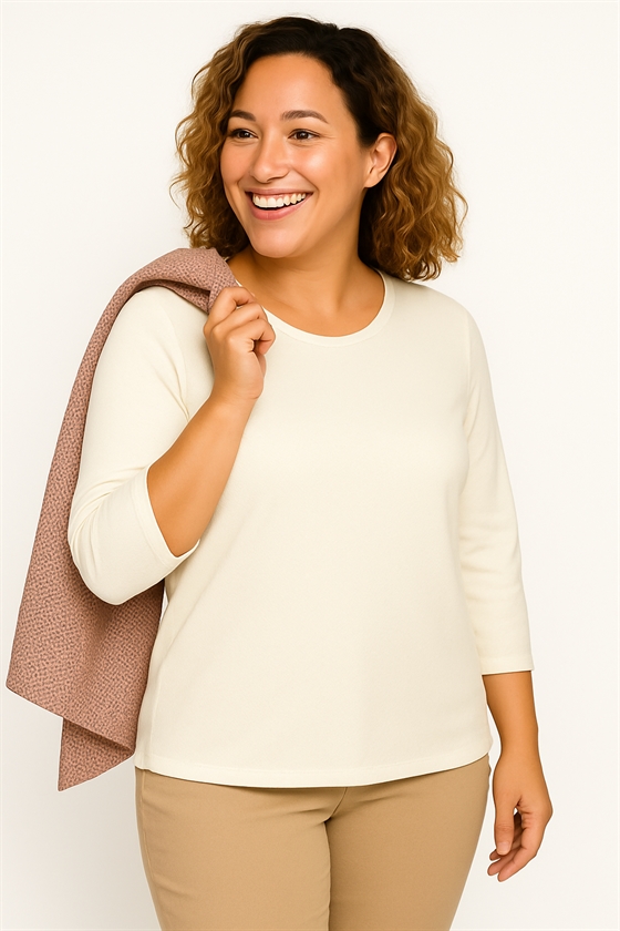 Basis t-shirt fra Long Island - Hvid