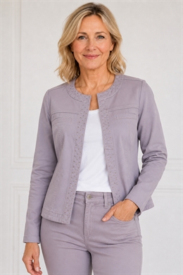 Lilla jakke fra Brandtex