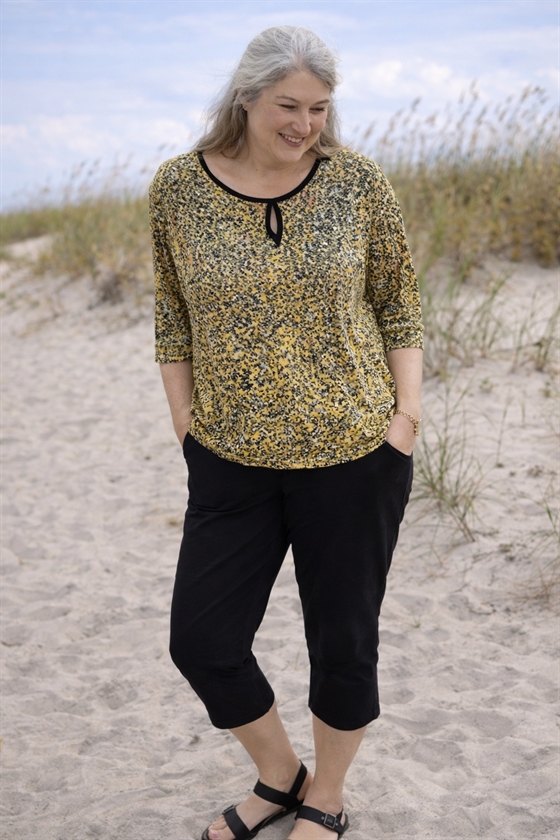 Flot mønstret bluse fra Cassiopeia