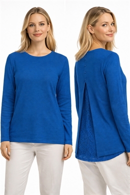 Mudflower Blå strik med blonde på ryggen