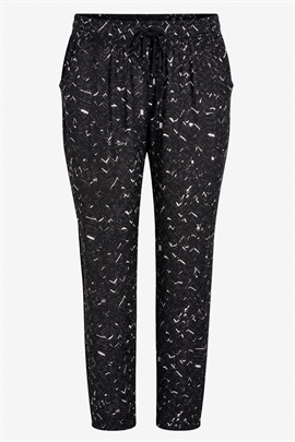 Mønstrede sorte leggings fra Soft B