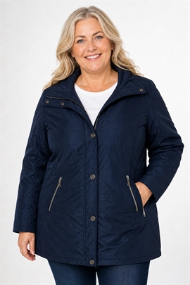 Flot sommerjakke fra Danwear til store piger i marine 